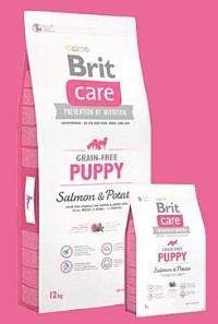 Brit Care Dog Grain-free Puppy Salmon & Potato 1 kg