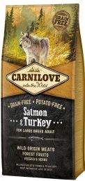 Carnilove Dog Salmon & Turkey for LB Adult NEW 12 Kg