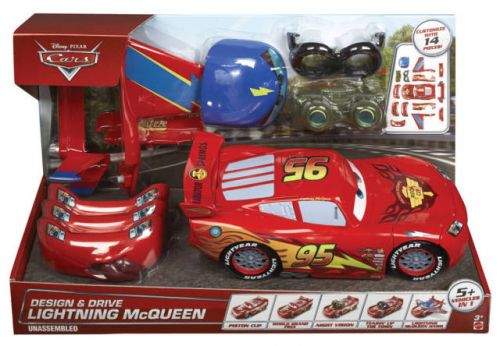 Mattel Cars vytuněný Blesk McQueen