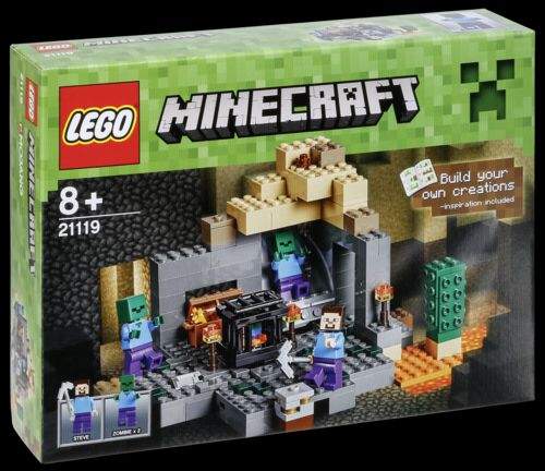 Lego Minecraft Hladomorna 21119