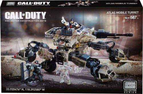 Megabloks Micro Call of Duty 4x4 obrněné vozidlo s věží a dělem
