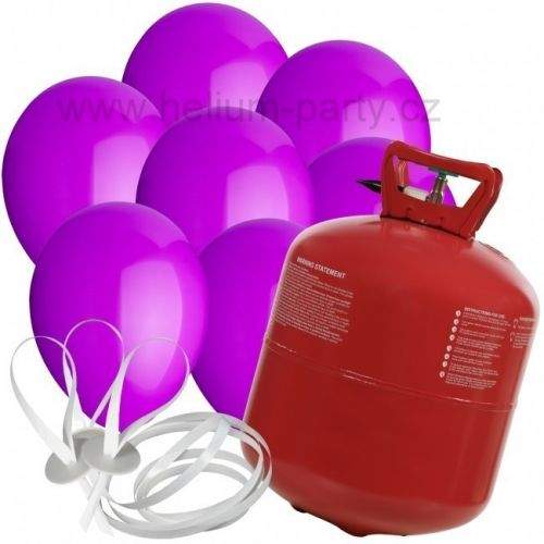 Worthington Industries EU Helium Balloon Time + 30 fialových balónků
