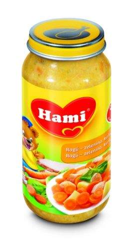 Hami Ragú zelenina, kuře, špenát 6x250 g