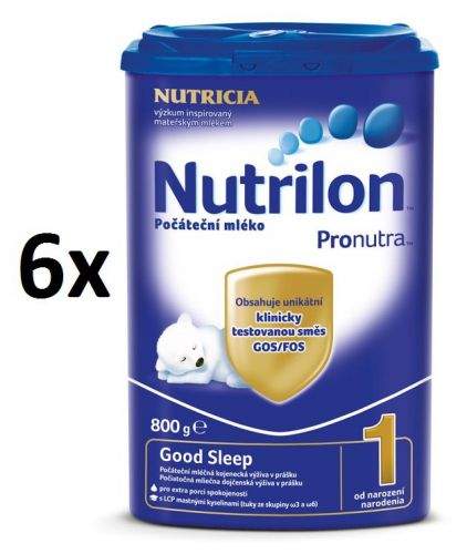 Nutrilon 1 Pronutra Good Sleep 6x 800 g