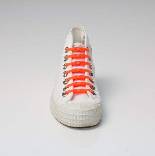 Shoeps Tkaničky oranžové