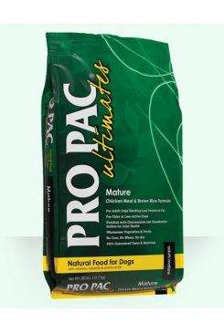 Pro Pac Ultimates Dog Mature Chick&Brown Rice 12 kg