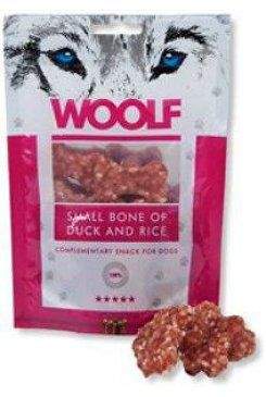 Woolf snack pochoutka small bone of duck and rice 100 g