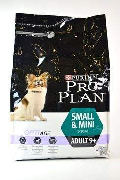 Purina ProPlan Dog Adult 9+ Sm&Mini 3 kg