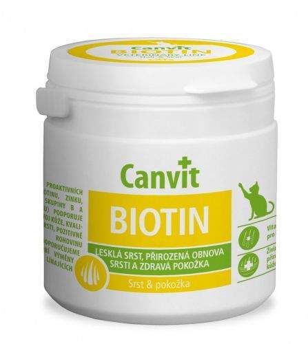 BIOFAKTORY Canvit Biotin Cat 100 g