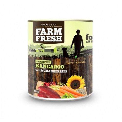 Farm Fresh Konzerva Kangaroo with Cranberries 800 g