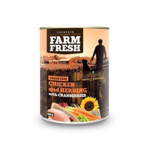 Farm Fresh Chicken & Herring 6x400 g