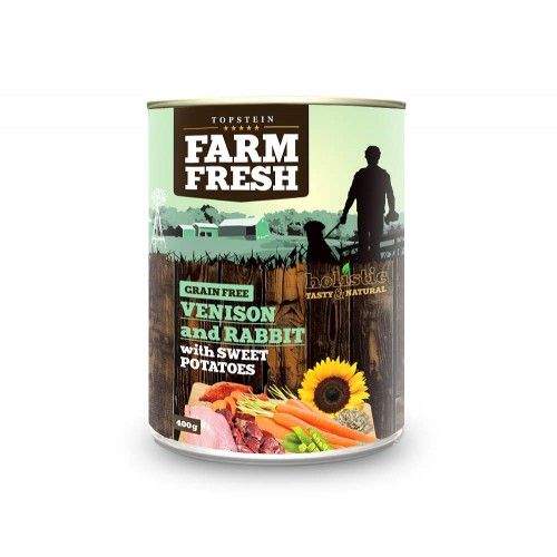 Farm Fresh Venison & Rabbit 400 g