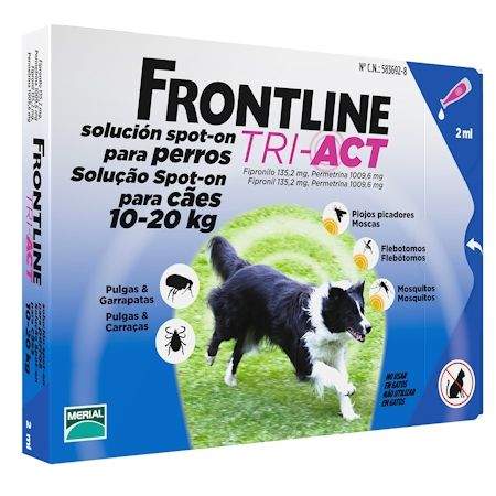 Frontline TRI-ACT Spot on dog M 10-20 kg