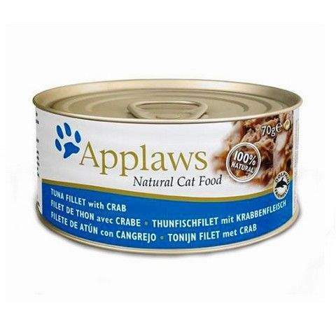 Applaws konzerva Cat tuňák a krab 70 g