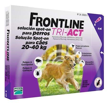 Frontline TRI-ACT Spot on dog L 20-40 kg