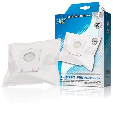 HQ S-BAG 4 sáčky + filtr pro Philips, Electrolux E200B