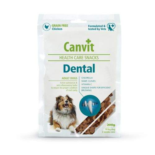 CANVIT dog snacks DENTAL 200 g