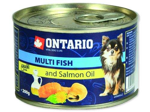 ONTARIO mini multi fish and salmon oil 200 g