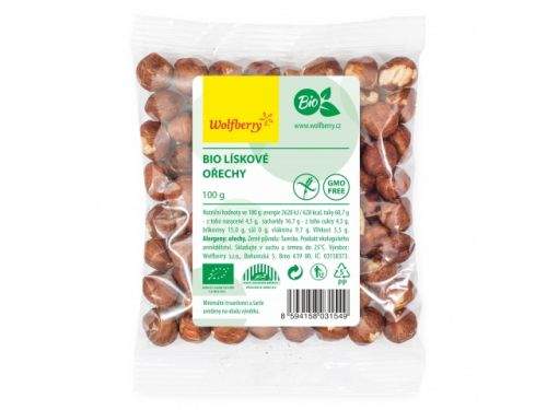 wolfberry Lískové ořechy bio 100 g