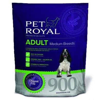 Pet Royal Adult Dog Medium Breed 0,9 kg