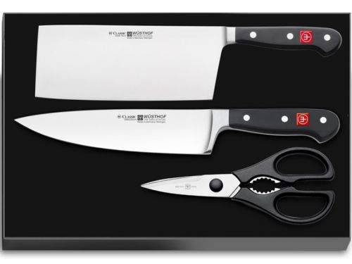 Wüsthof CLASSIC Sada 2 nožů + nůžky