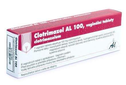 Clotrimazol AL 100 100 mg 6 tablet