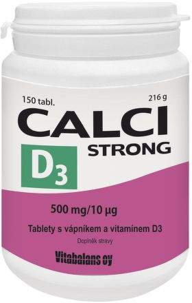Calci Strong vitamín D3 150 tablet