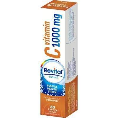 Revital C vitamin Pomeranč 20 tablet