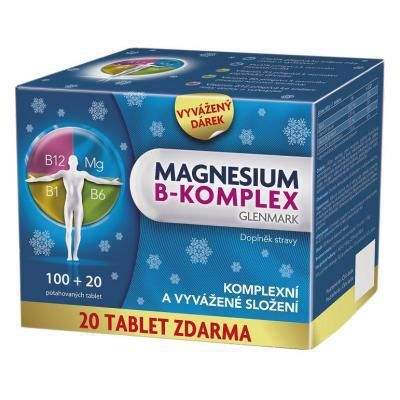 Glenmark Magnesium B-komplex 100 tablet