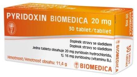 Pyridoxin Biomedica 30 tablet