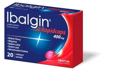Ibalgin Rapidcaps 400 mg 20 tablet