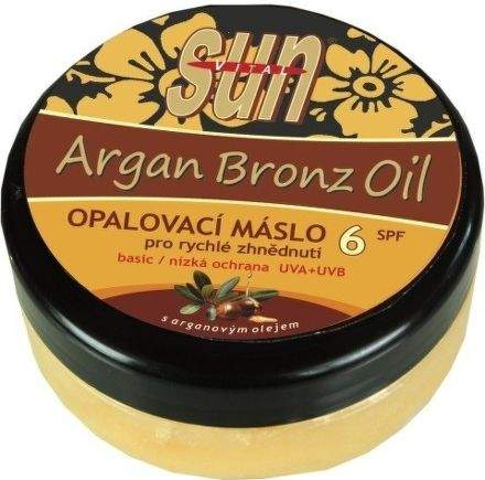 SUN Bronz OPALOVACÍ MÁSLO OF6 s arganovým olejem 200 ml