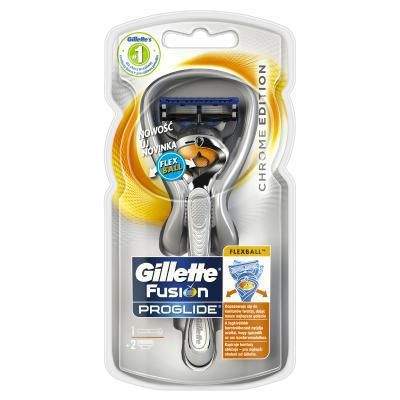 Gillette ProGlide Flexball Silver + hlavice 2 ks