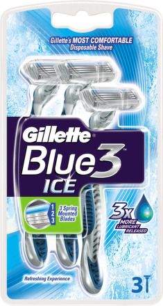 Gillette Blue3 Ice pohotová holítka 3 ks
