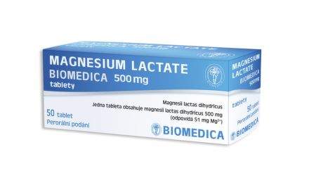 Magnesium lactate 500 mg 50 Tablet