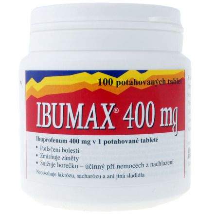 Ibumax 400 mg 100 Tablet