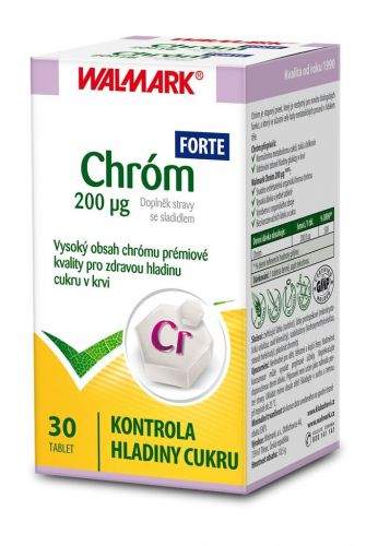 Walmark Chróm Forte 200 mg 30 tablet