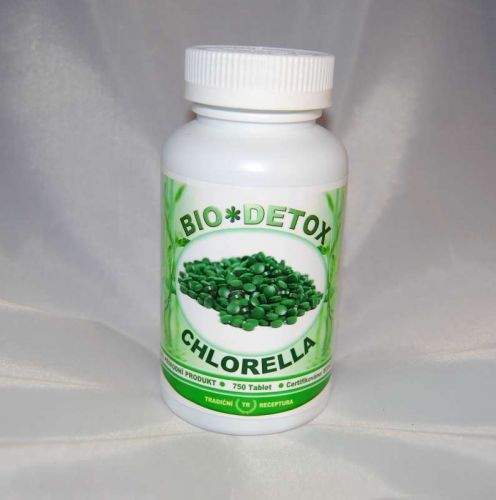 Bio-detox detoxikační příravek BIO Chlorella 750 tablet