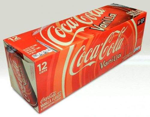 Coca-Cola Pack 12 x Coca Cola Vanilla USA 355 ml