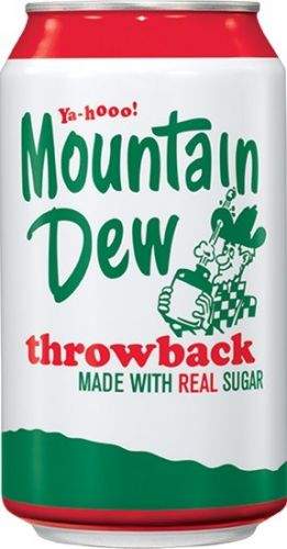 Pepsi Mountain Dew Throwback 355 ml
