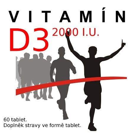 Hlavnězdravě Vitamín D3 60 tablet