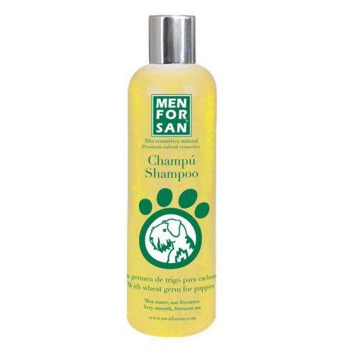 MenForSan Velmi jemný šampon pro štěňata z pšeničných klíčků 300 ml