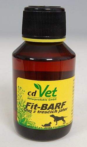 cdVet Fit-BARF Olej z tresčích jater 100 ml