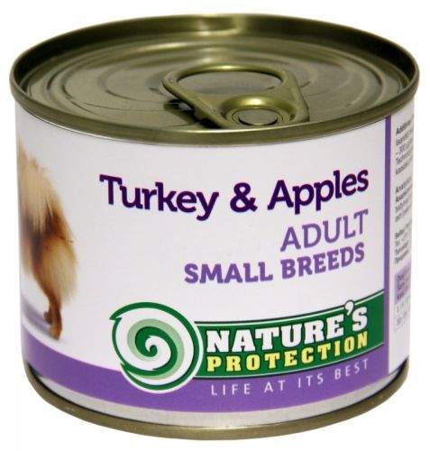 Natures Protection Adult Small Breeds Turkey and Apples 200 g