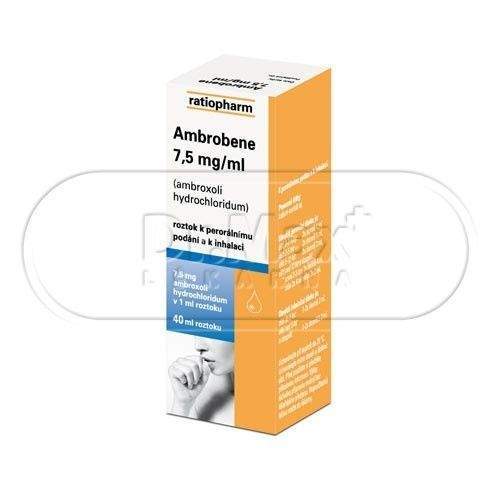 Ambrobene 7, 5 mg roztok 40 ml