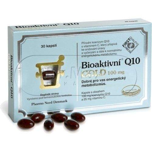 Bioaktivní Q10 GOLD 100 mg 30 kapslí