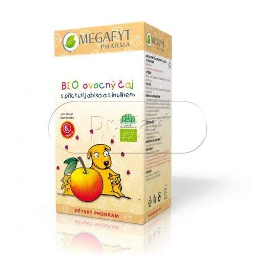 Megafyt Dětský BIO Ovocný čaj jablko s inulinem 2 g 20 sáčků