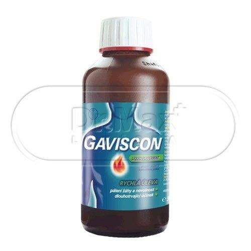 Gaviscon Liquid Peppermint suspenze 300 ml