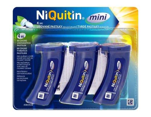 NiQuitin Mini 4 mg 60 pastilek