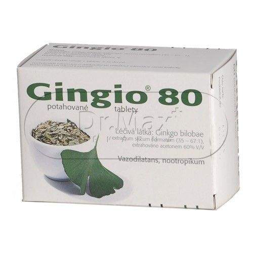 Gingio 80 80 mg 60 tablet
